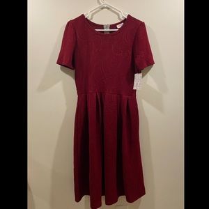 NWT Red Lularoe Dress
